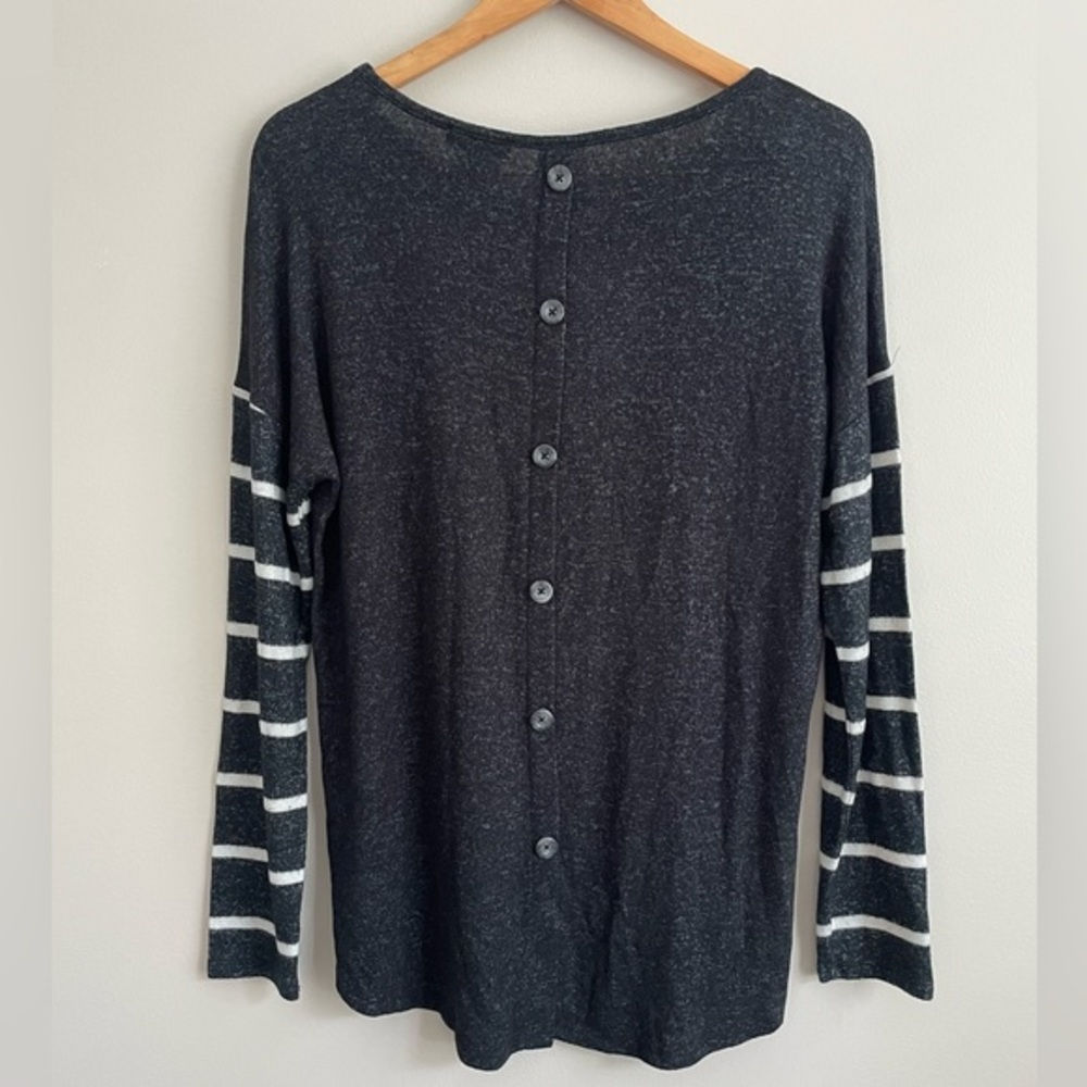 Tribal‎ Women’s Long Sleeve Button Back Top Shirt Lounge Comfort Wear. Sm Petite